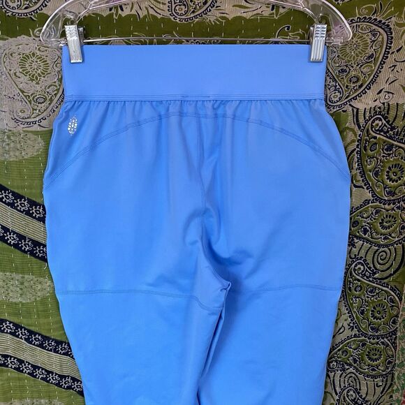 Free People Movement Baby Blue High Fives Joggers Size Small - Picture 10 of 16